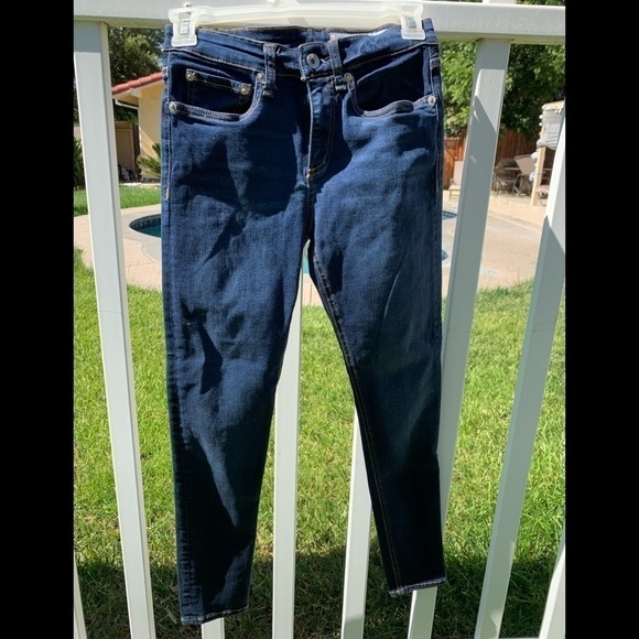 Rag & bone cate mid rise skinny ankle jeans - Picture 1 of 8